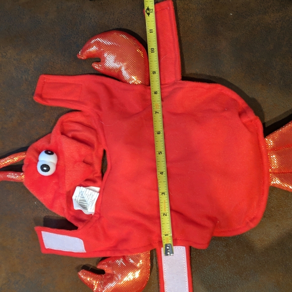 Lobster Costume for Small Dog or Cat - Picture 10 of 10
